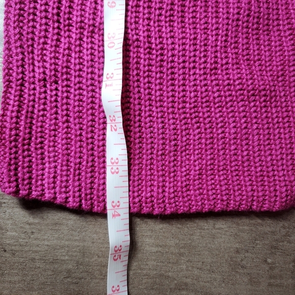 Fuchsia Pink Women's Size Small Sweater Dress Sleeveless Size Small NWOT - Picture 4 of 14